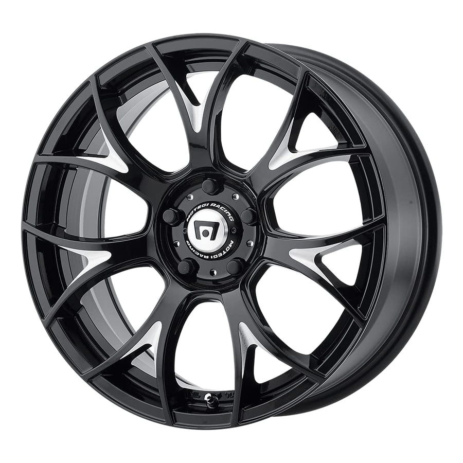 MR126 Motegi 19X8.5 5X120 G-BLK MILL 40MM - MR12698552340