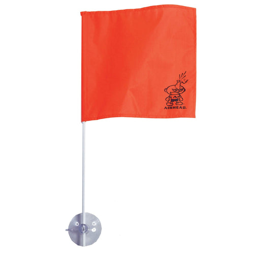 Airhead Water Ski Flag StIK-a-FLAG - Attaches to Boat Windshield for Convinience - Enhanced Visibility and Safety for Water Skiing