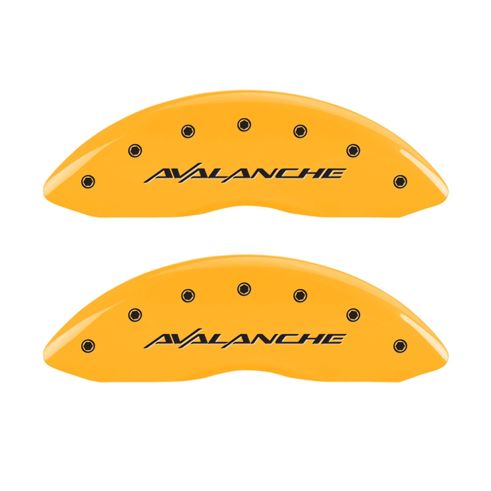 Caliper Covers MGP 14002SAVLYL, Yellow