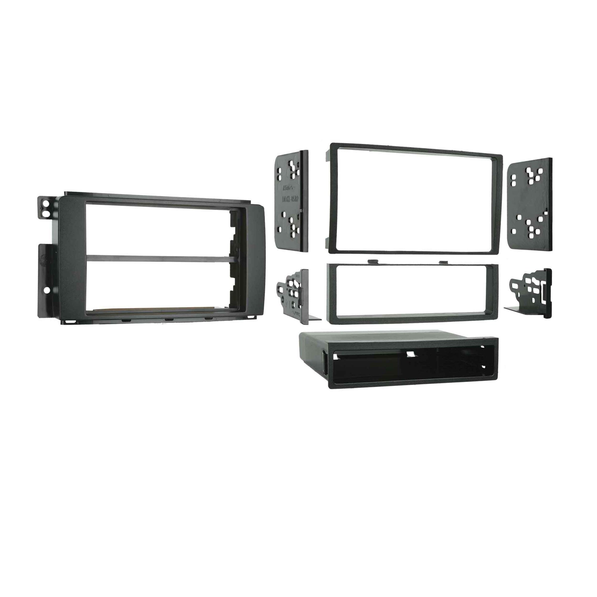 Metra Double DIN or Single DIN Installation Dash Kit 99-8715 for 2008-up Smart for Two