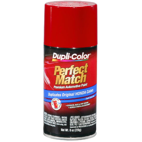 Honda Milano Red, R81 – Dupli-Color EBHA09557 Perfect Match Automotive Spray Paint – 8 oz. Aerosol Can