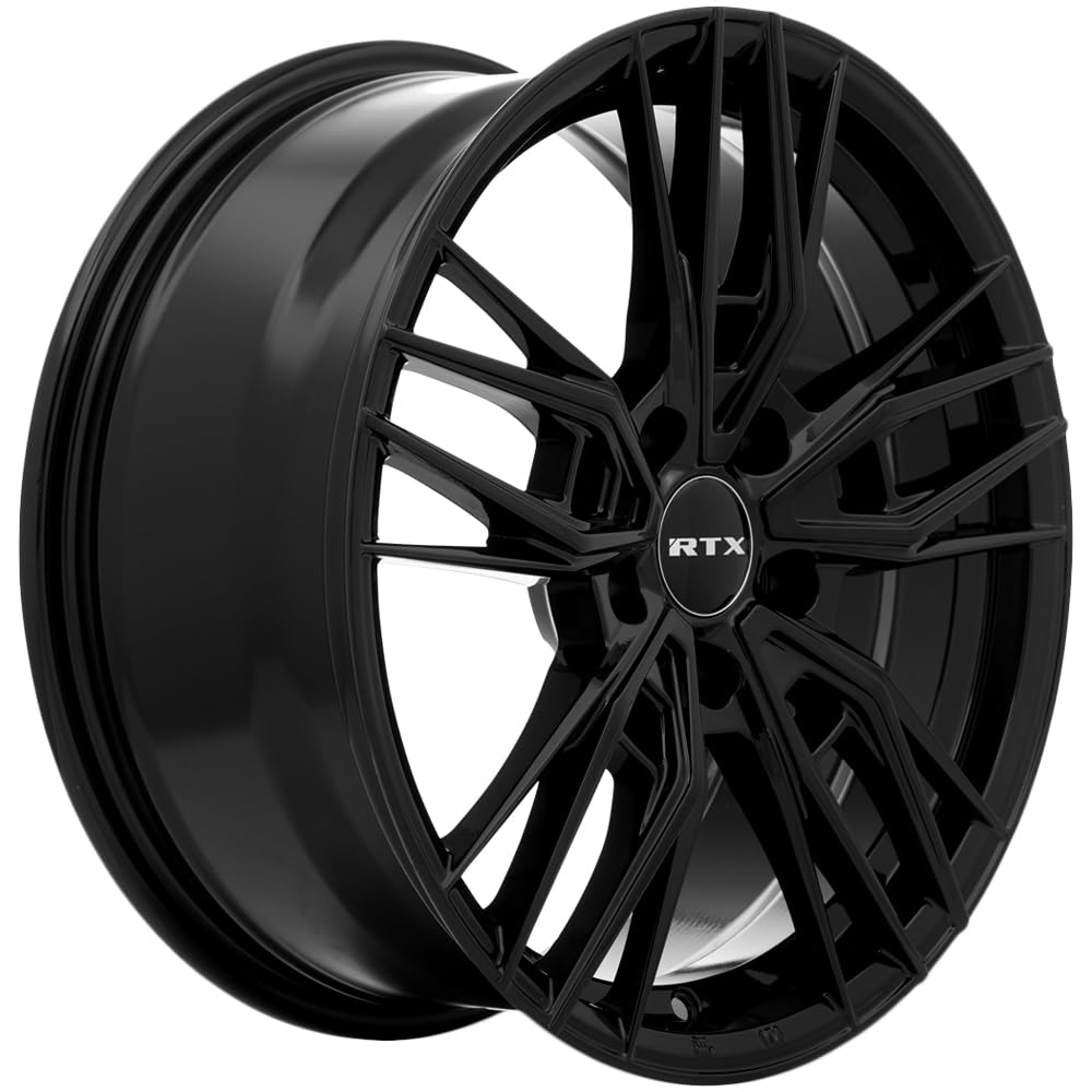 Custom RTX SCEPTER Wheel - 18x8, 40 Offset, 5x114.3 Bolt Pattern, 73.1mm Hub - Gloss Black Rim