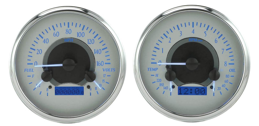 Silver Face - Blue Display 1947-53 Chevy Truck VHX System