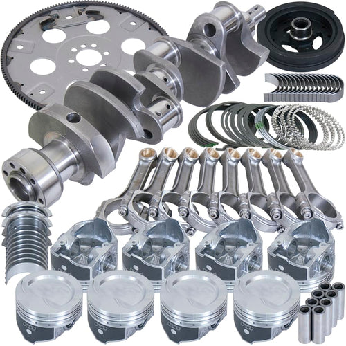 Balanced Eagle Rotating Assembly Kit B13004L03068: Chevrolet, 350-1 pc rear seal, 168 t