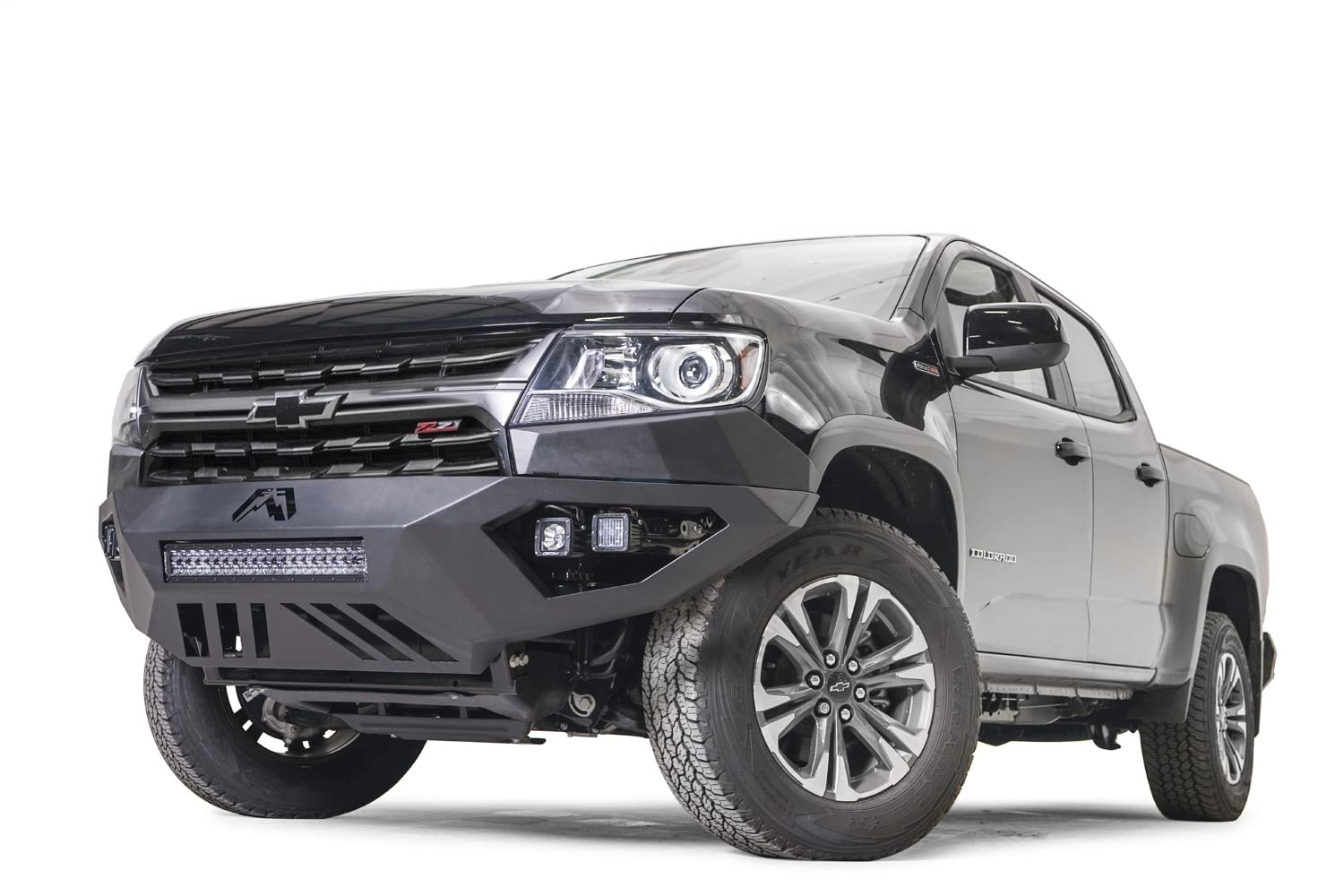 CC21-D5151-1 Fab Fours Inc. Front Replacement Bumper fits Chevrolet Colorado