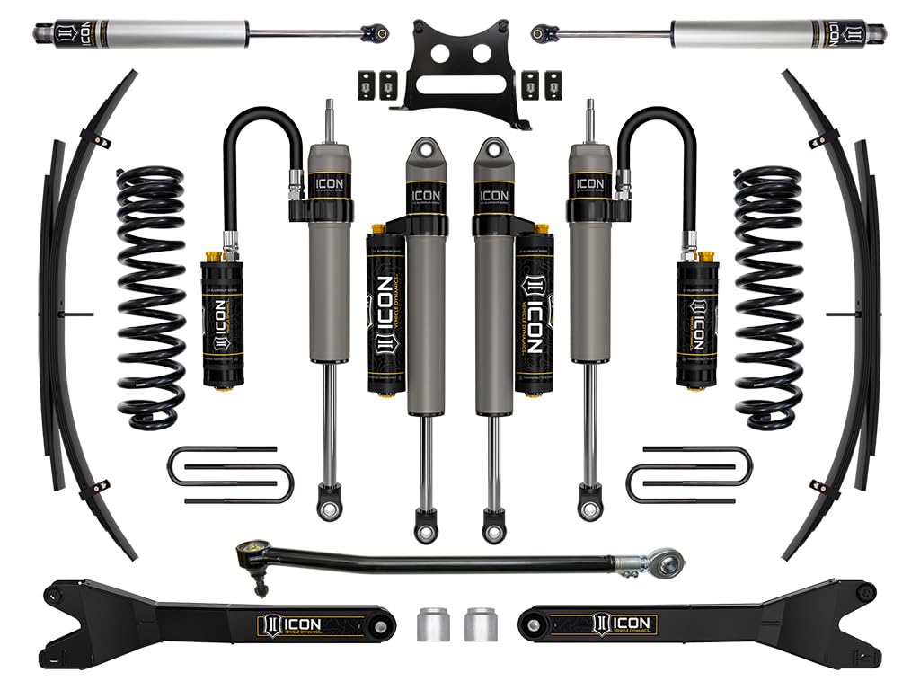 2.5" Lift ICON Stage 6 Suspension Sys w/Leaf Spring, 20-22 Ford F250/F350 4WD