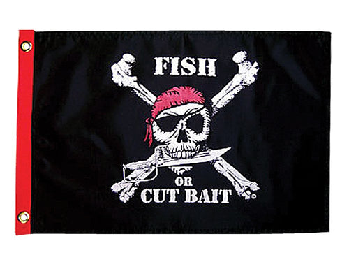 Pirate Fish or Cut Flag TAYLOR MADE PRODUCTS 24" x 36"