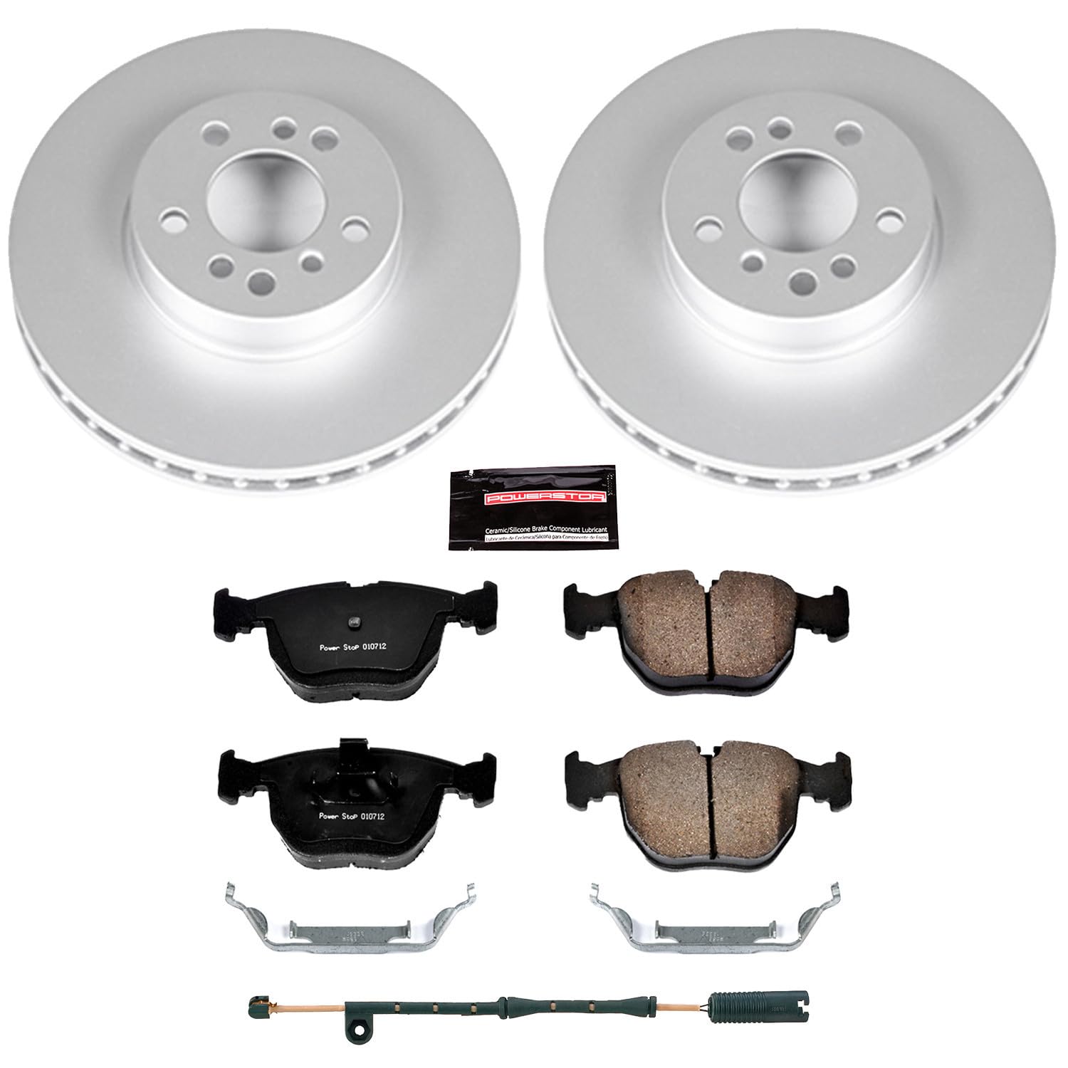 Power Stop Z23 Evolution Geomet Coated Brake Kit For BMW X5 2000-2006 [Model Specific]