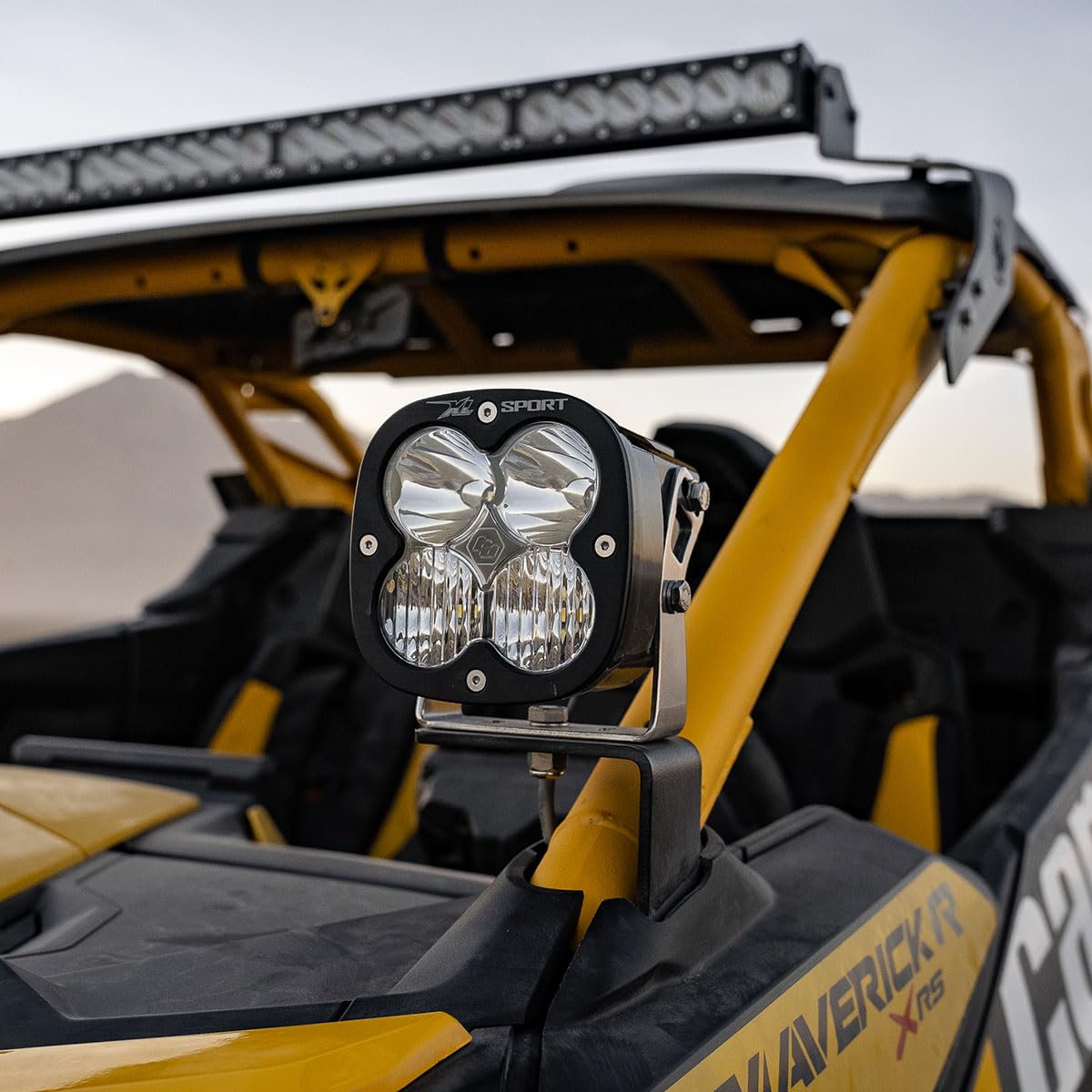Baja Designs A-Pillar Light Kit XL Sport for Can-Am Maverick R UTV