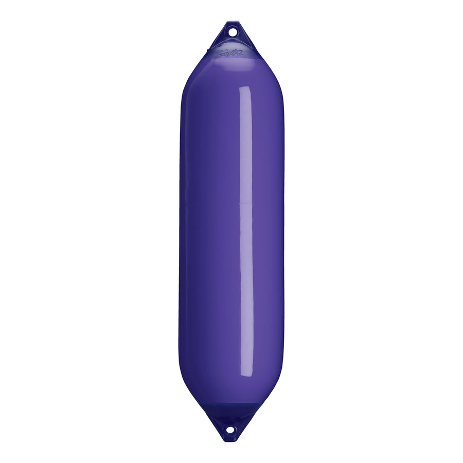 Polyform F-8 Standard Boat Fender F-Series - Blue Ropehold Purple