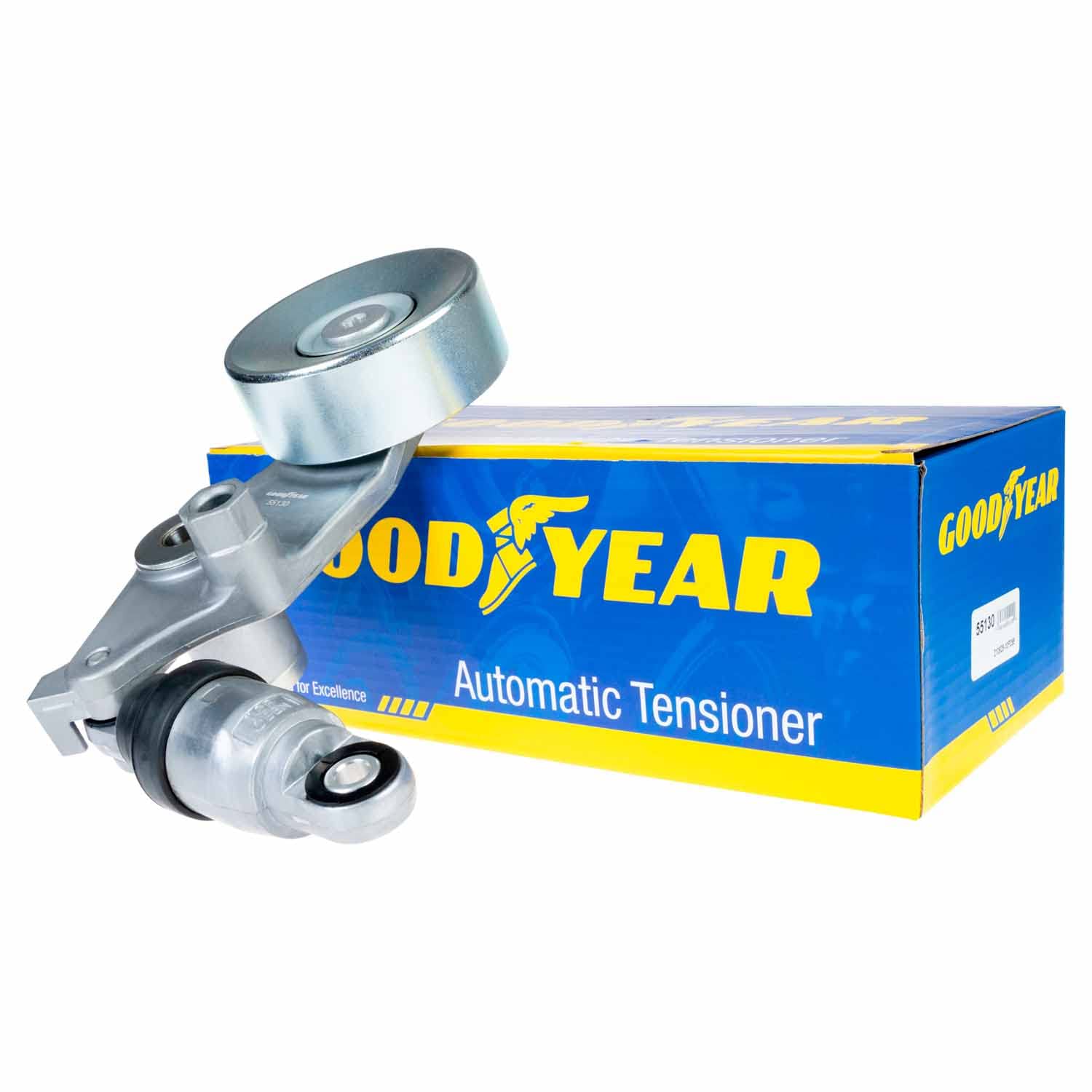 Automatic Goodyear 55130 Serpentine Belt Tensioner Assembly