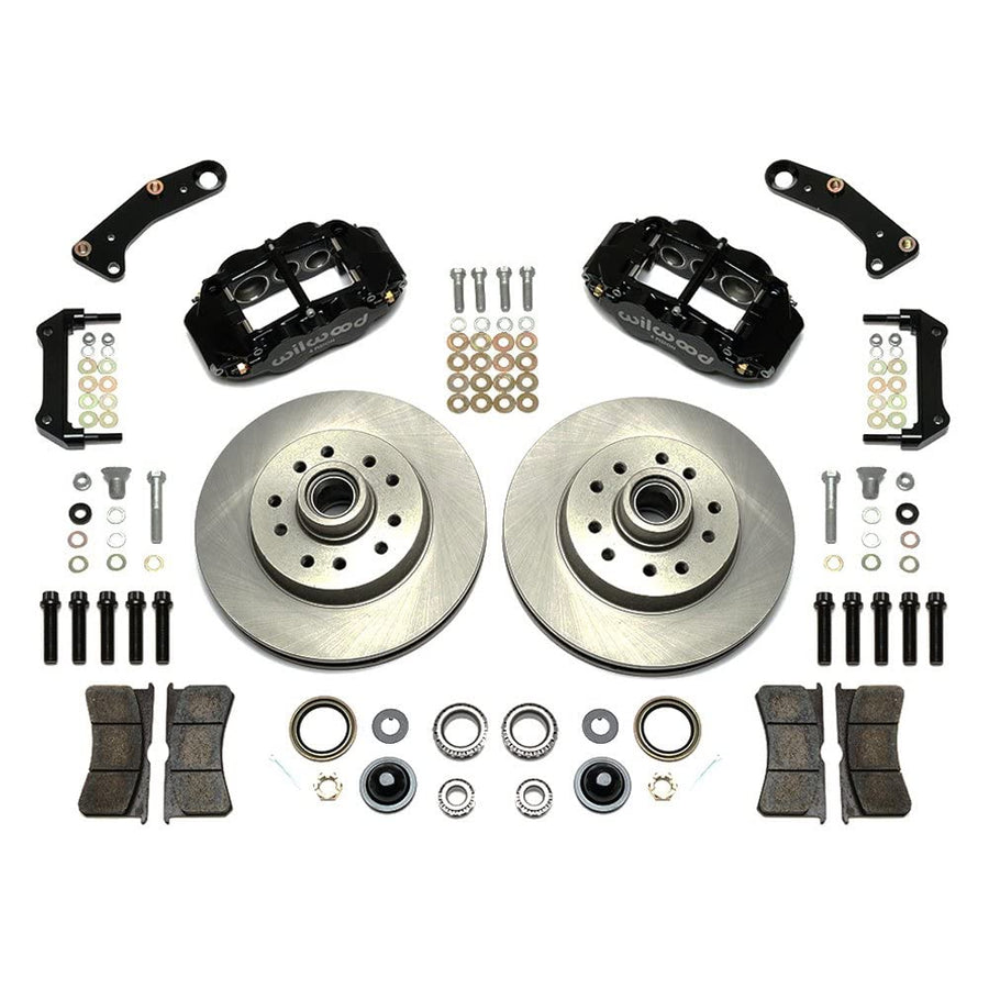 Wilwood 140-14474 - Forged Narrow Superlite Caliper Street Performance Front Brake Kit