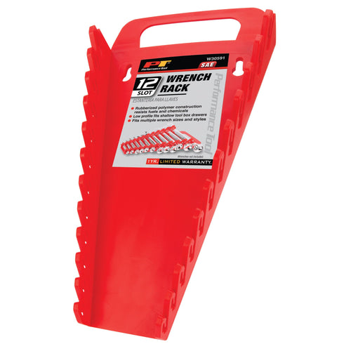 12 Slot SAE Wrench Rack Performance Tool W30591
