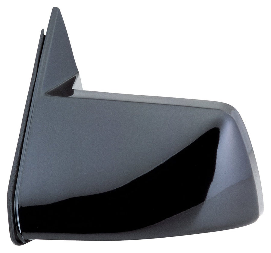 Fit System Driver Side Mirror for Full Size Pick-Up Chevy, Full Size Pick-Up GMC, Sport Model, Black, Non-Foldaway, Manual