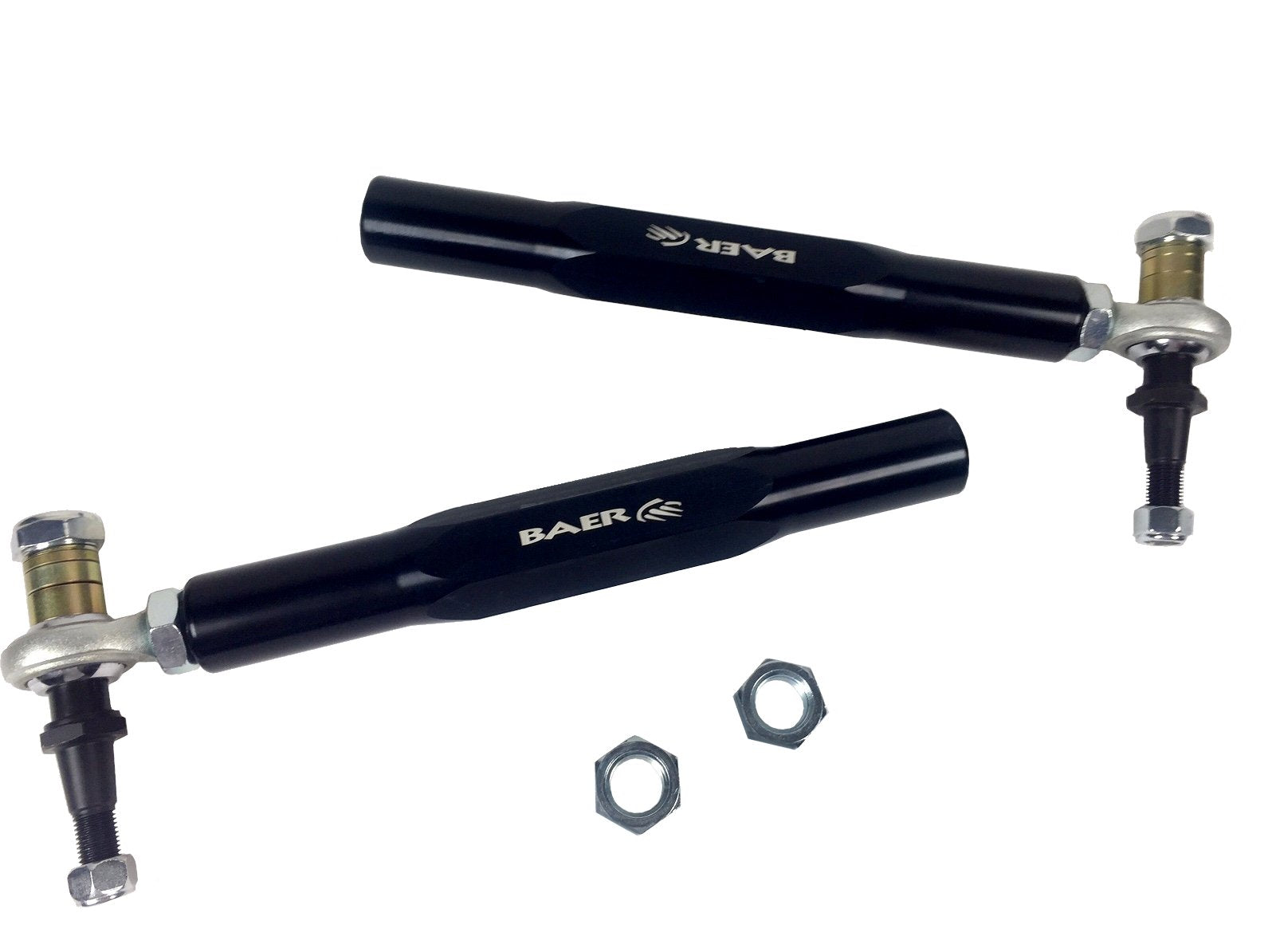 BAER BRAKES Adjustable Tie Rod End 3301013-BKCZ (A and F-Body Tracker), 1 Pack