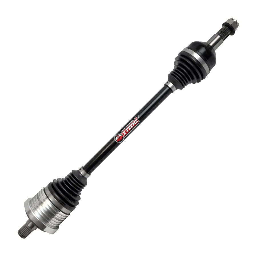 Demon Powersports Xtreme Heavy Duty Rear Left/Right Axle for (2014-18) Can Am Maverick 1000, 4340 Chromoly Steel Re-Engineered Cage Design, Larger Components & Dual Heat Treated to Increase Strength