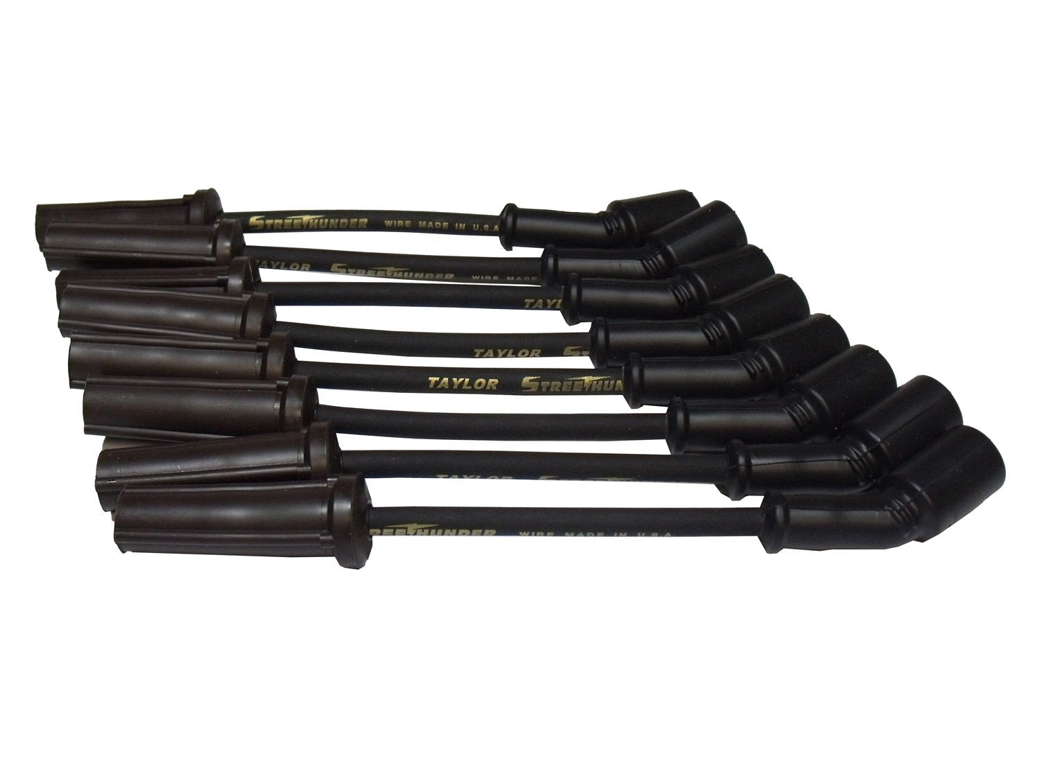 Ignition Wire Set Taylor Cable 51044, 1 Pack, Black