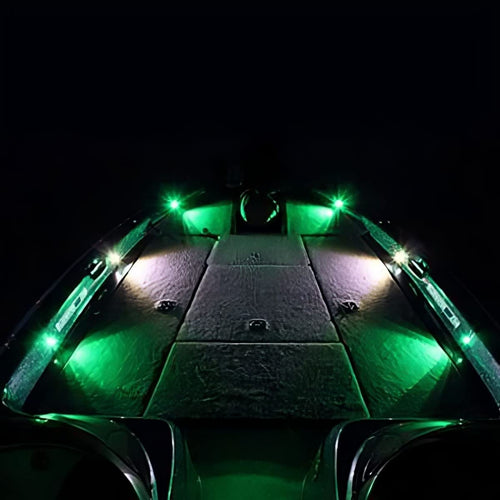 T-H Marine Extreme Pro X6 LEDBW-80-2-W-DP LED Deck Lighting Kit, White