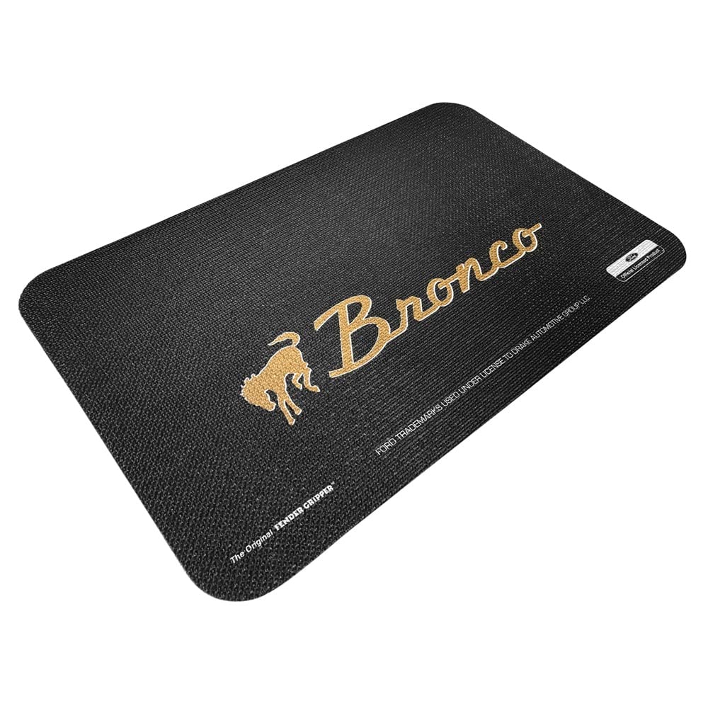 Fender Gripper Fender Cover Premium and Car Bumper Protector with Ford Bronco Logo | Officially Licensed by Ford, Universal Fit, Model FG2141