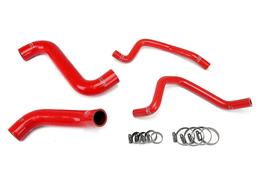 3-ply Reinforced Silicone Radiator + Heater Coolant Hose Kit HPS Red 57-1809-RED