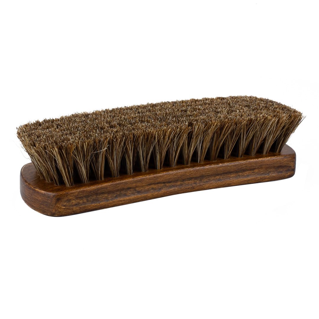 Maxshine Natural Universal Fine Horse Hair Brush – Sturdy Yet Soft Bristles for Car Detailing – Ideal for Cleaning Carpet, Upholstery, Leather & Interior Surfaces