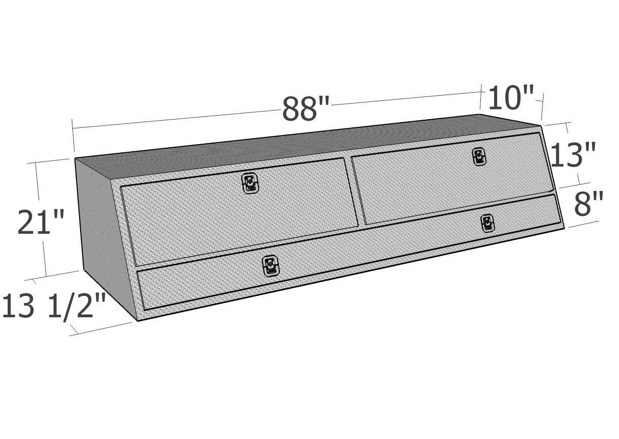 Toolbox Unique Truck Accessories TBS200-88D