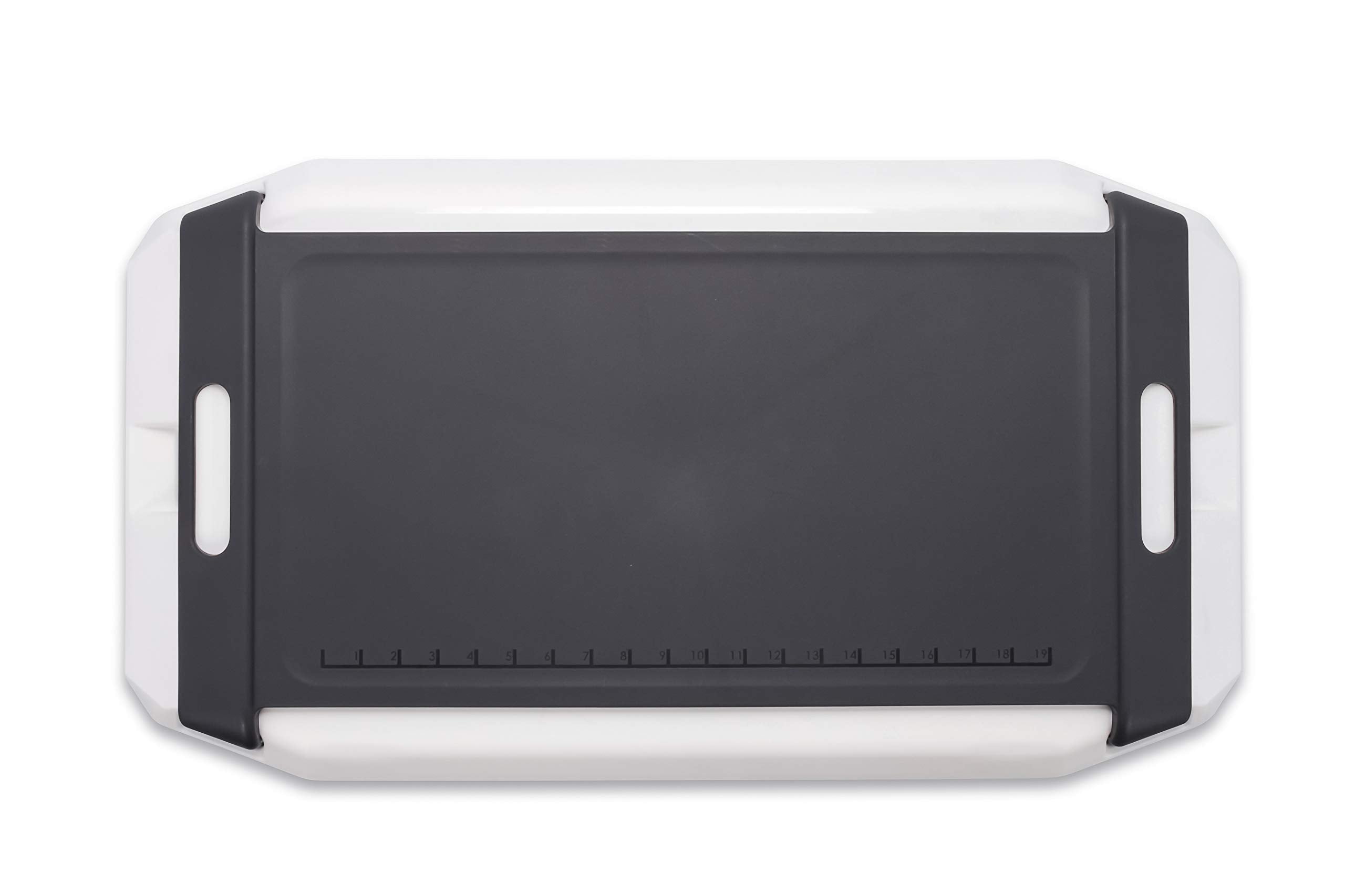 50 Qt. Kuuma Cooler Cutting Board Attachment | Cut, Clean and Measure Fish on top of Your Cooler | Easy to Attach | Includes 19-inch Built-in Ruler (58475)