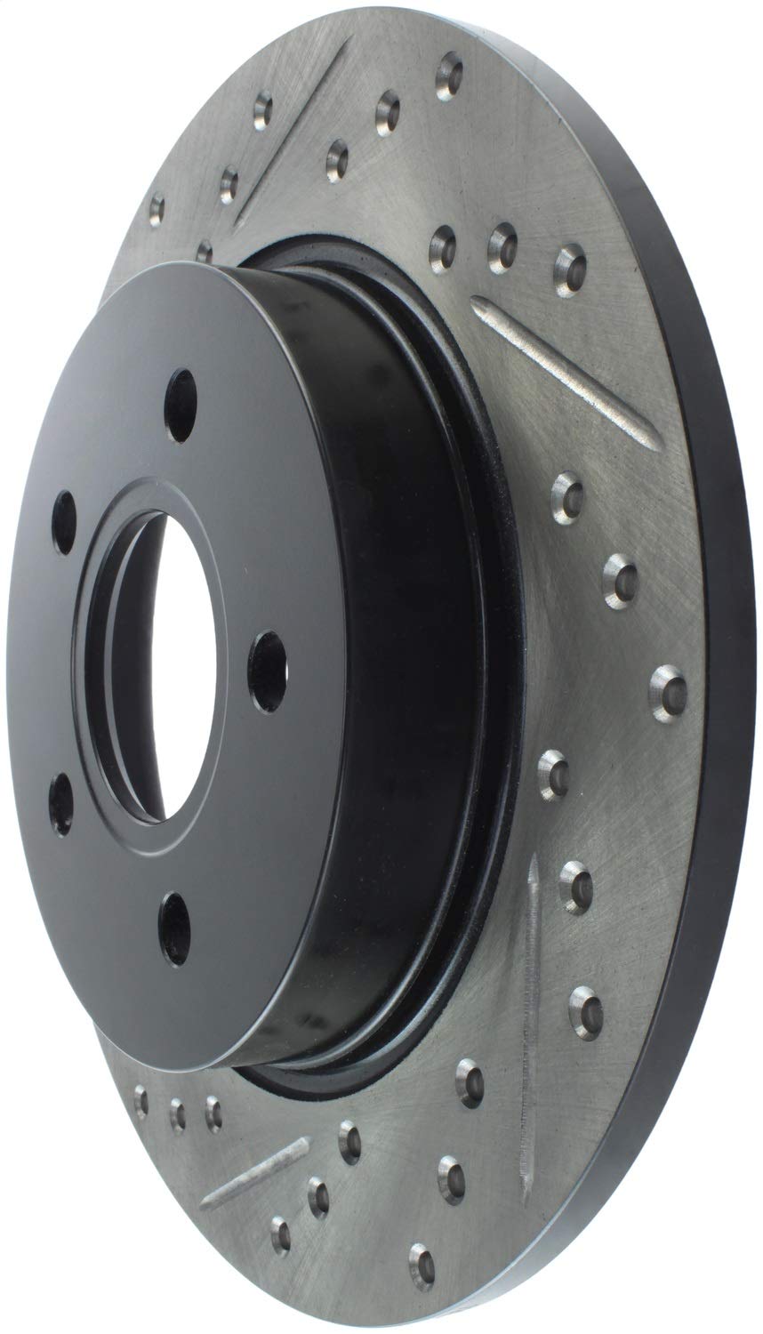 Sport Drilled/Slotted Brake Rotor StopTech 127.61099R (Rear Right), 1 Pack