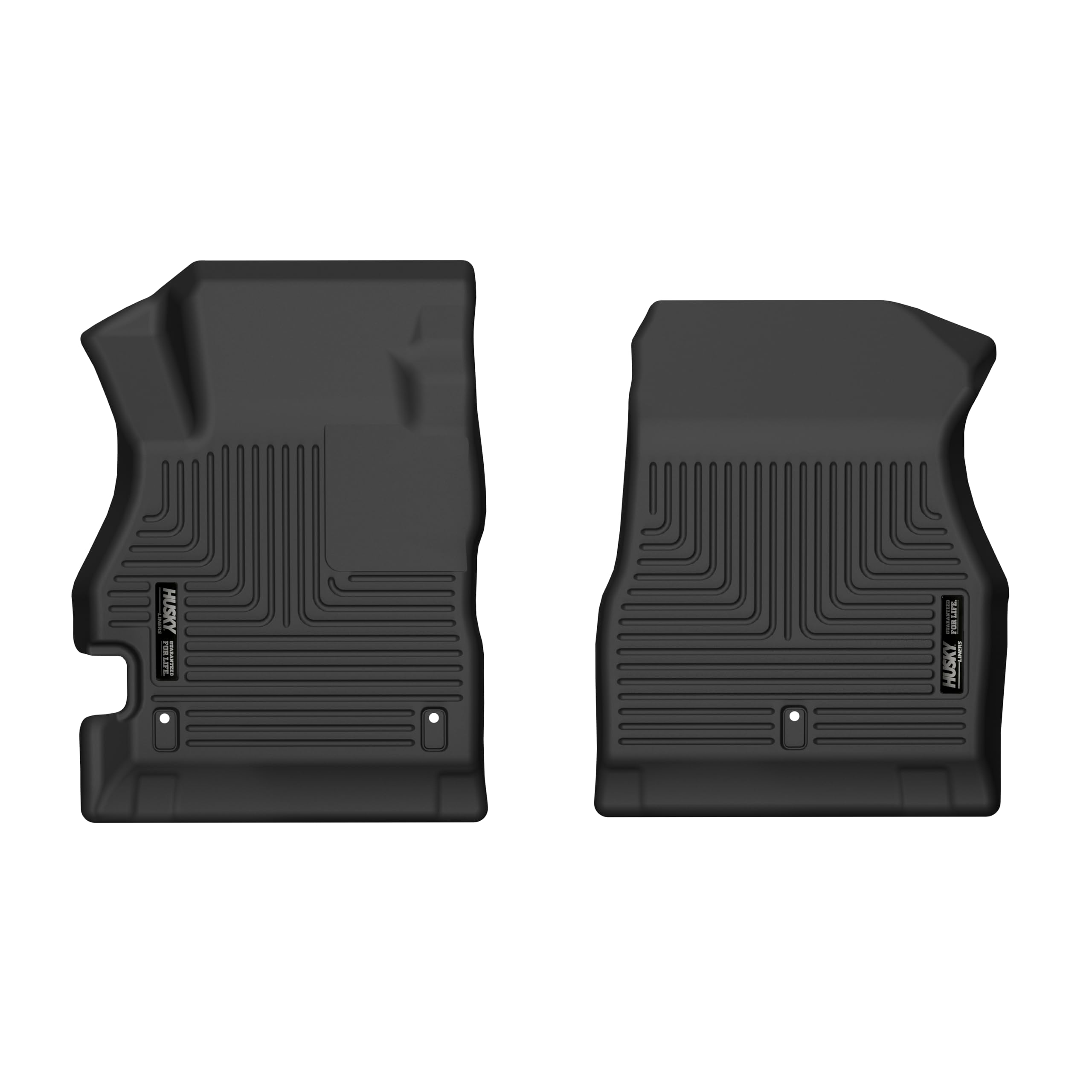 Husky Liners Floor Mats X-act Contour | Fits 2020-2024 Nissan Versa | Front Row, 2-pc Black - 54941