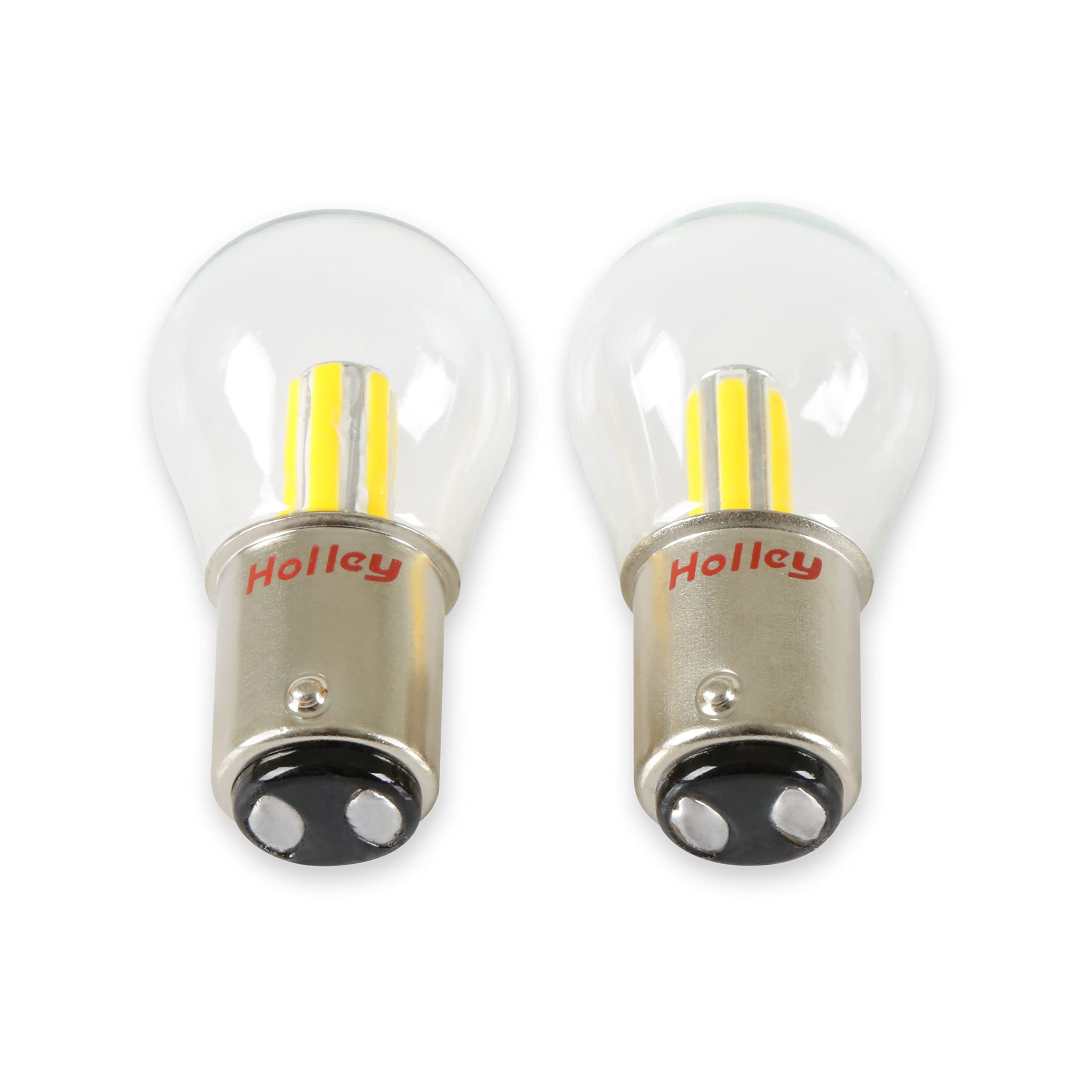 Holley HLED20 RetroBright LED Bulbs - Turn Signal 1157 - Amber - Pair