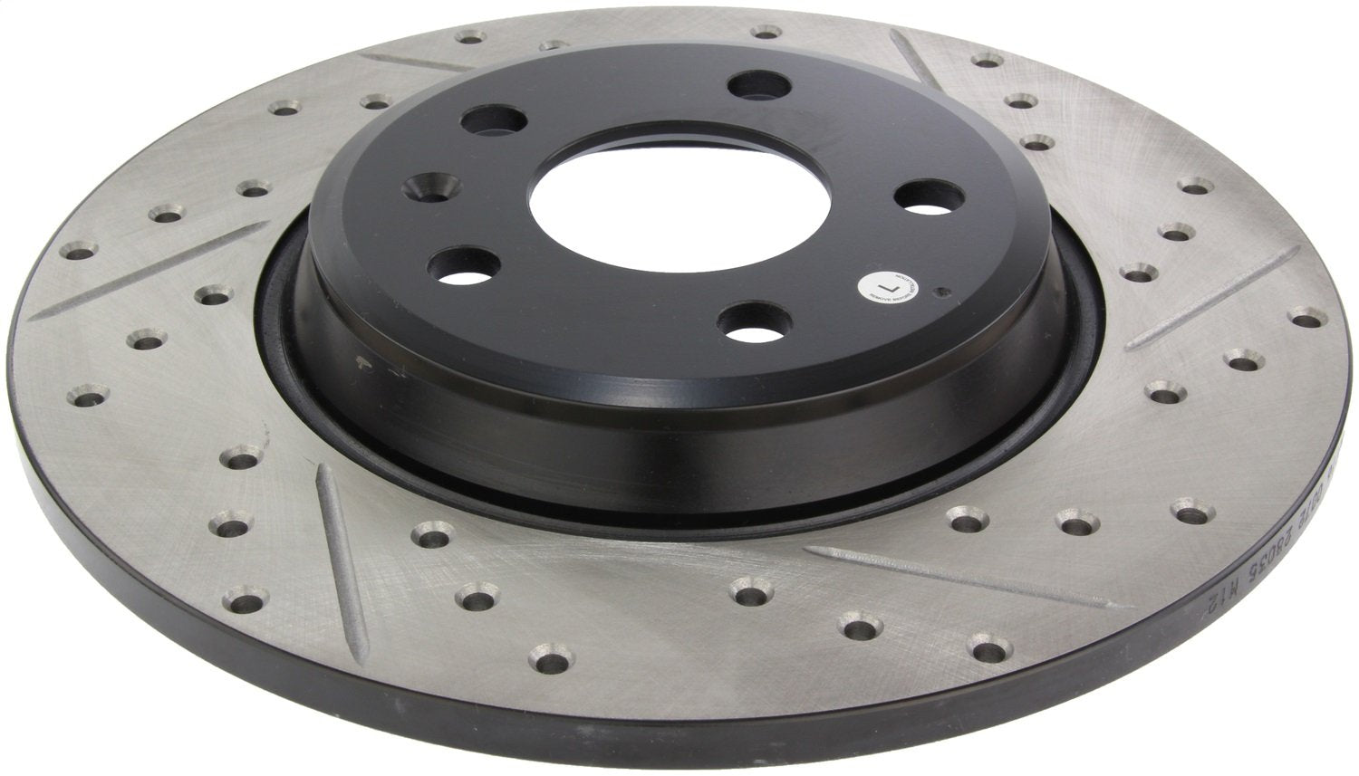 Sport Drilled/Slotted Brake Rotor StopTech 127.33127L (Rear Left), 1 Pack