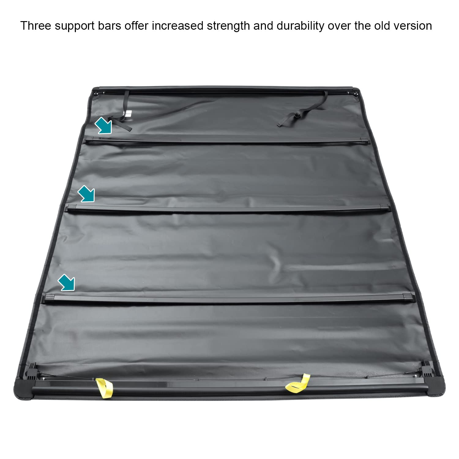 Soft Roll Up Vinyl Tonneau Cover Spec-D Tuning Compatible with 2019-2022 Ford Ranger 5' Short Bed