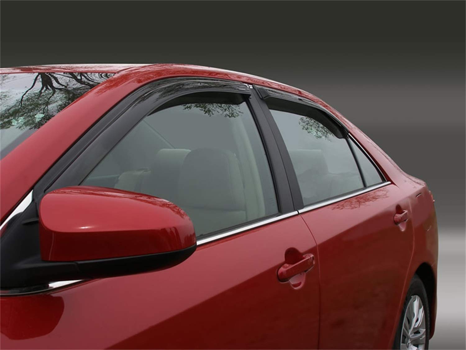 Smoke Stampede 6372-2 Window Visor, 4 Piece