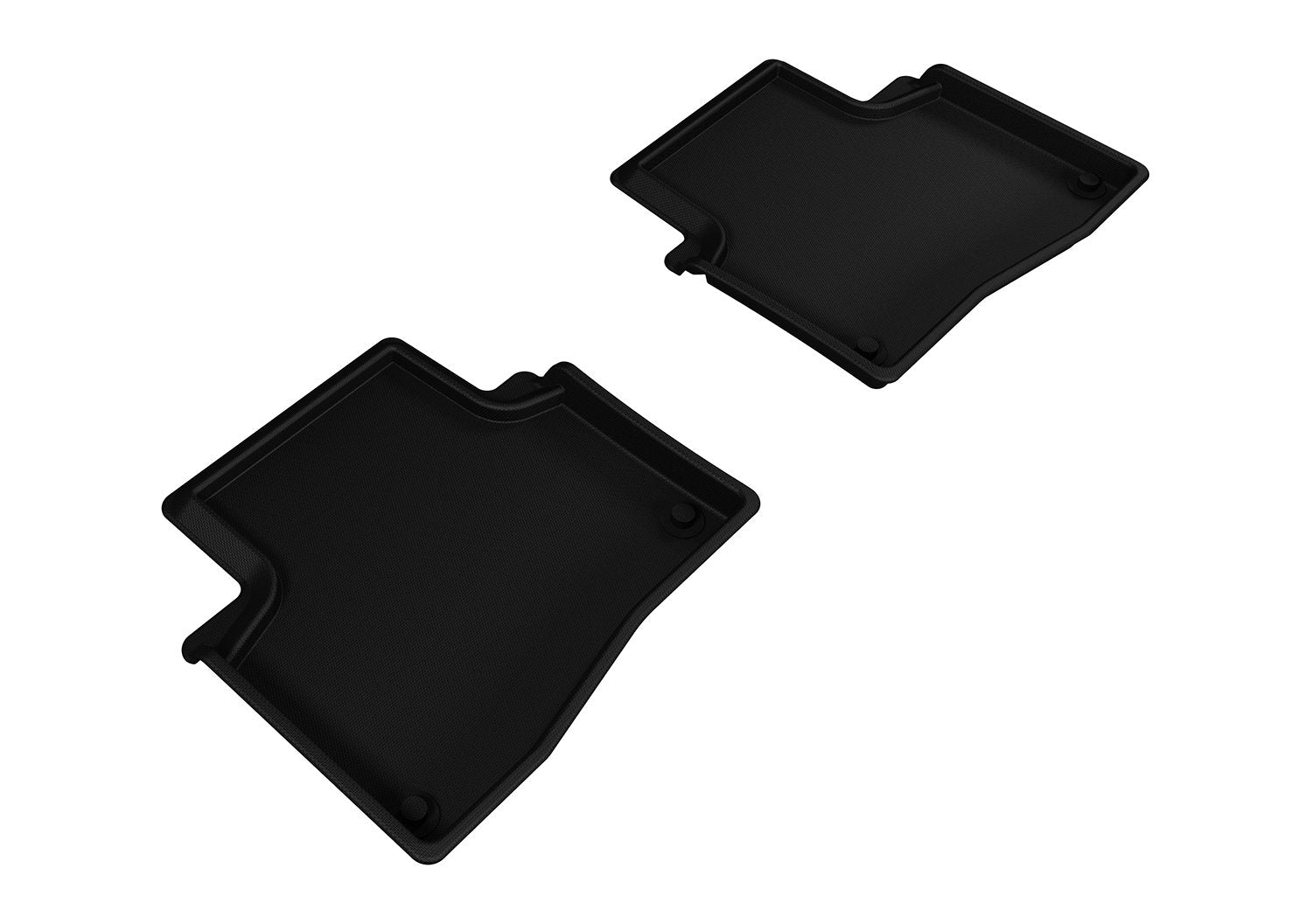Kagu 3D MAXpider Custom Fit Floor Mat (Black) for 2014-2020 Acura RLX - 2ND Row