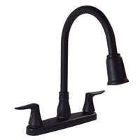 Catalina VALTERRA 2-Handle Pull Down Kitchen Faucet - Matte Black