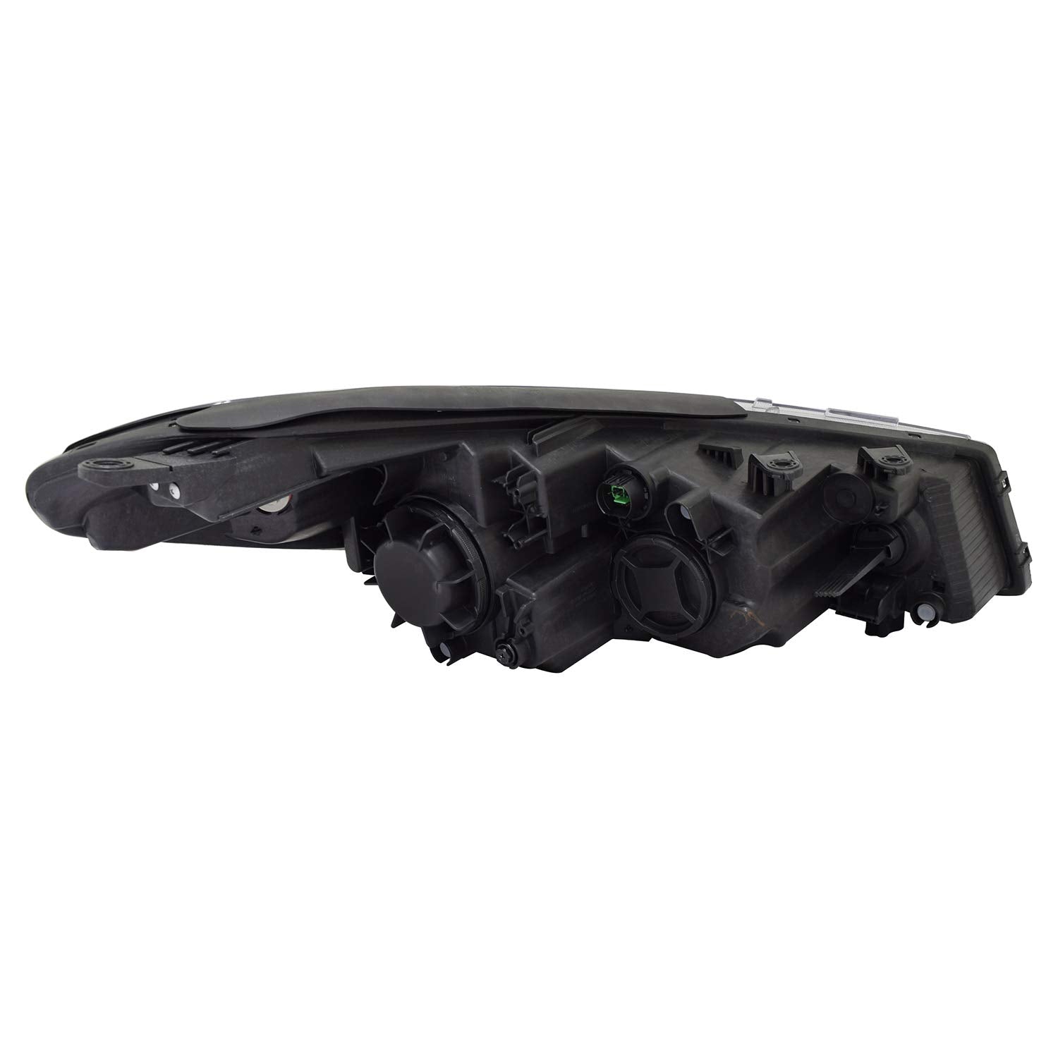 Left TYC Headlight Assembly Compatible with 2017-2018 Kia Forte