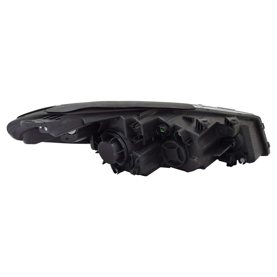 Left TYC Headlight Assembly Compatible with 2017-2018 Kia Forte