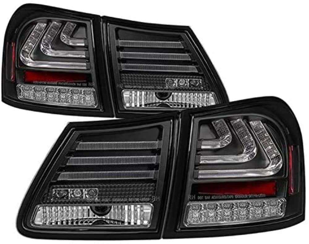Lexus GS 350 07-11 Spyder 5082596 LED Tail Lights - Black