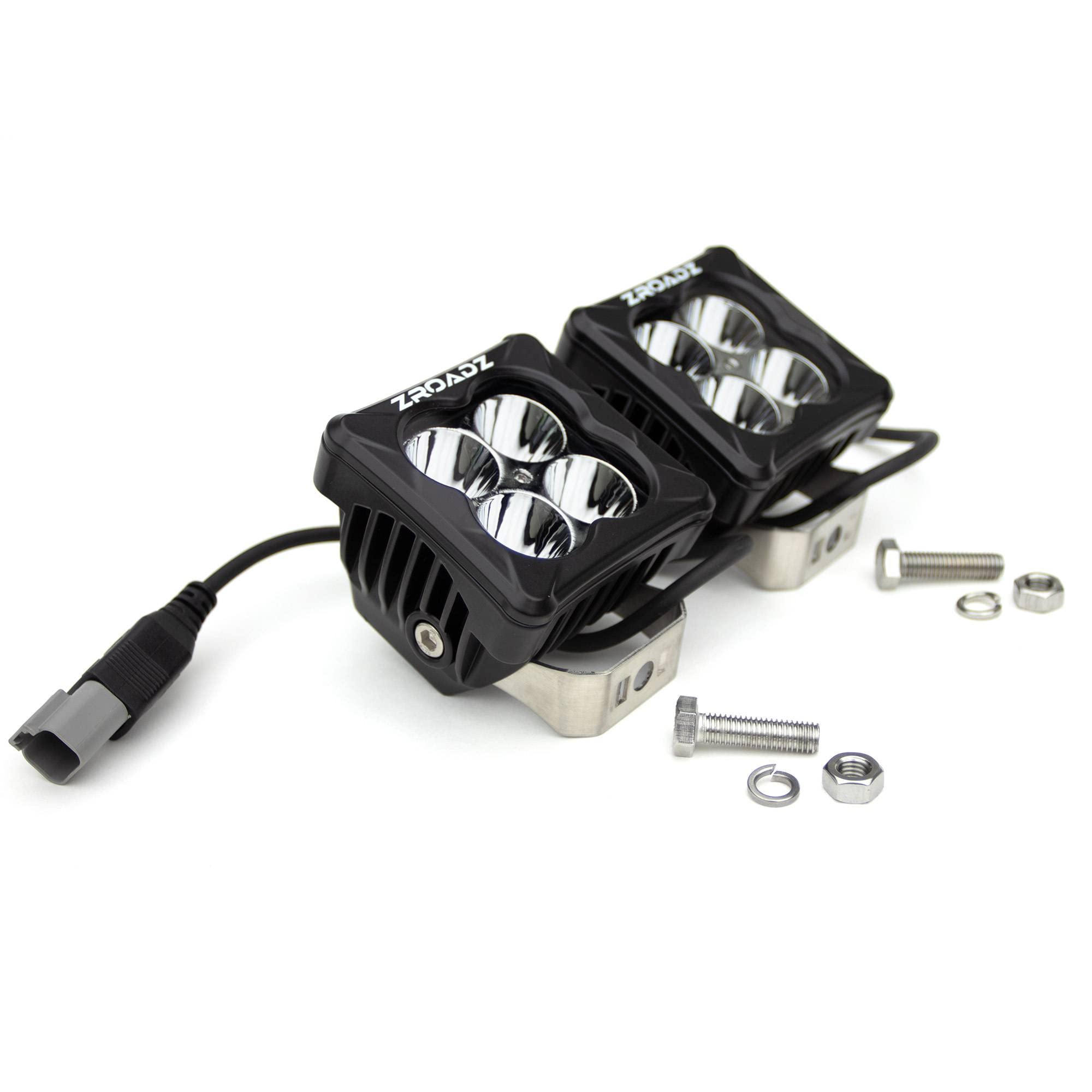 ZROADZ G2 Series Z30BC20W-D3S-2 3"Light Pod Set, White, Spot 2 Pc