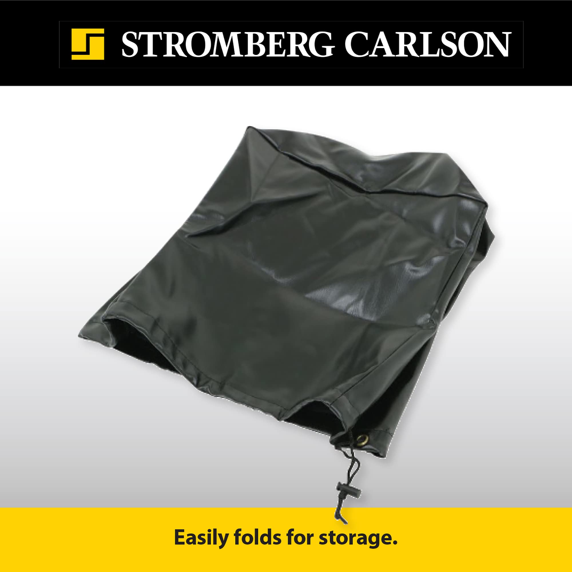 Stromberg Carlson Protective Vinyl JET-01 Jack Head Cover - Weather Resistant with Secure Drawstring Closure, Premium Protection for RV/Trailer Jack Heads - Durable Stitching
