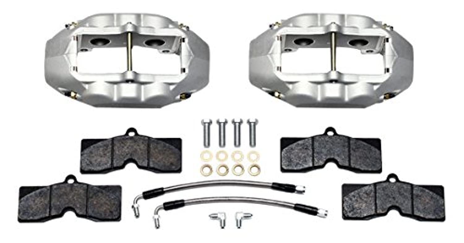 Rear Wilwood Brake Kit (65-82 Corvette Clear Anodized), Gray