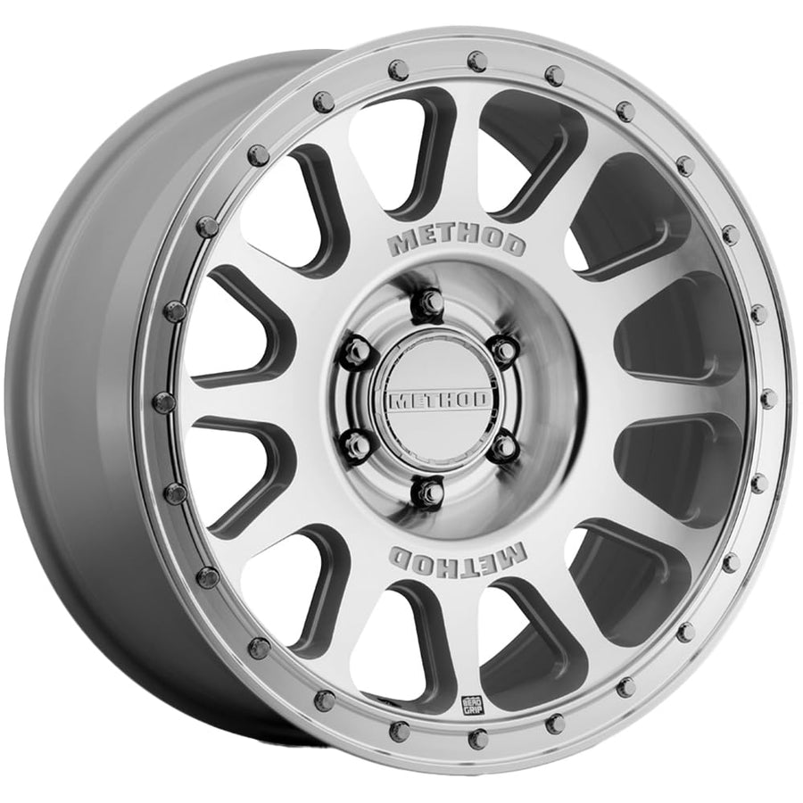 Method MR709 17x8.5 HD Bead Grip +0mm Machined Wheel Rim 17" Inch MR70978516300H
