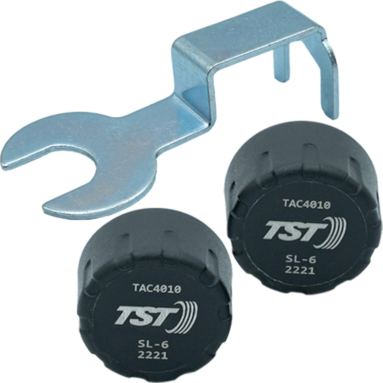 TST Tire Pressure Monitoring System 507, 2 Cap Sensors for Metal or Rubber Valve Stems by Truck System Technologies, TPMS for RVs, Campers and Trailers