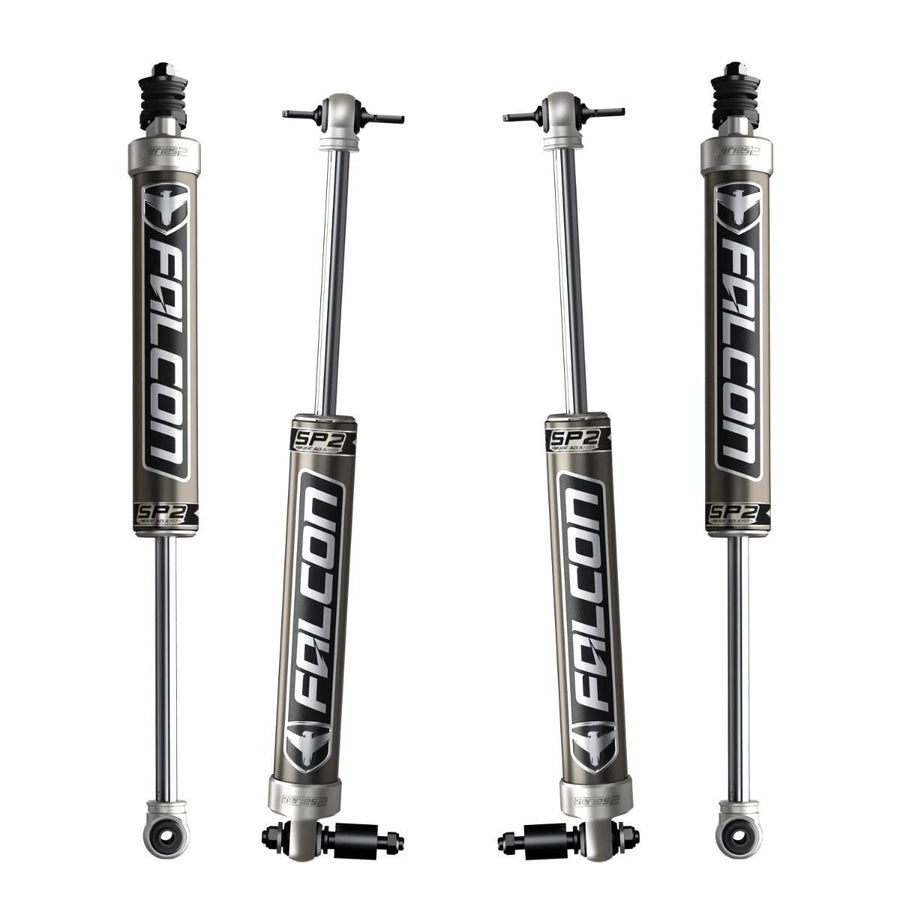 2DR JK Falcon SP2 2.1 Monotube Shock Kit (1.5–2.5” Lift)