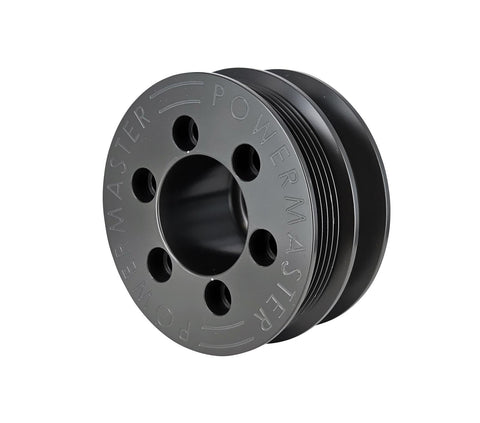 Aluminum Hardcoat Anodized Powermaster 187 Pulley (BBC/Blower 6 grv), 1 Pack