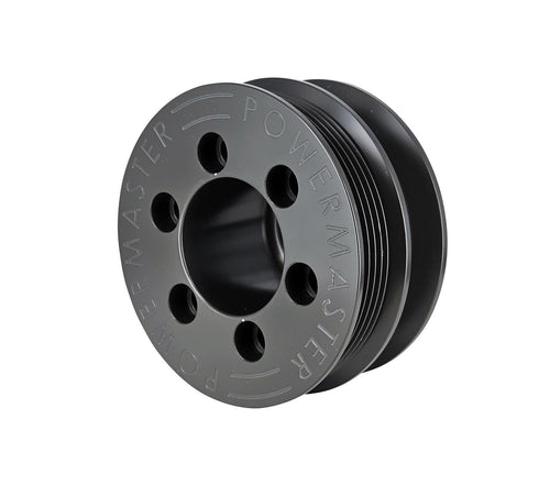 Aluminum Hardcoat Anodized Powermaster 187 Pulley (BBC/Blower 6 grv), 1 Pack