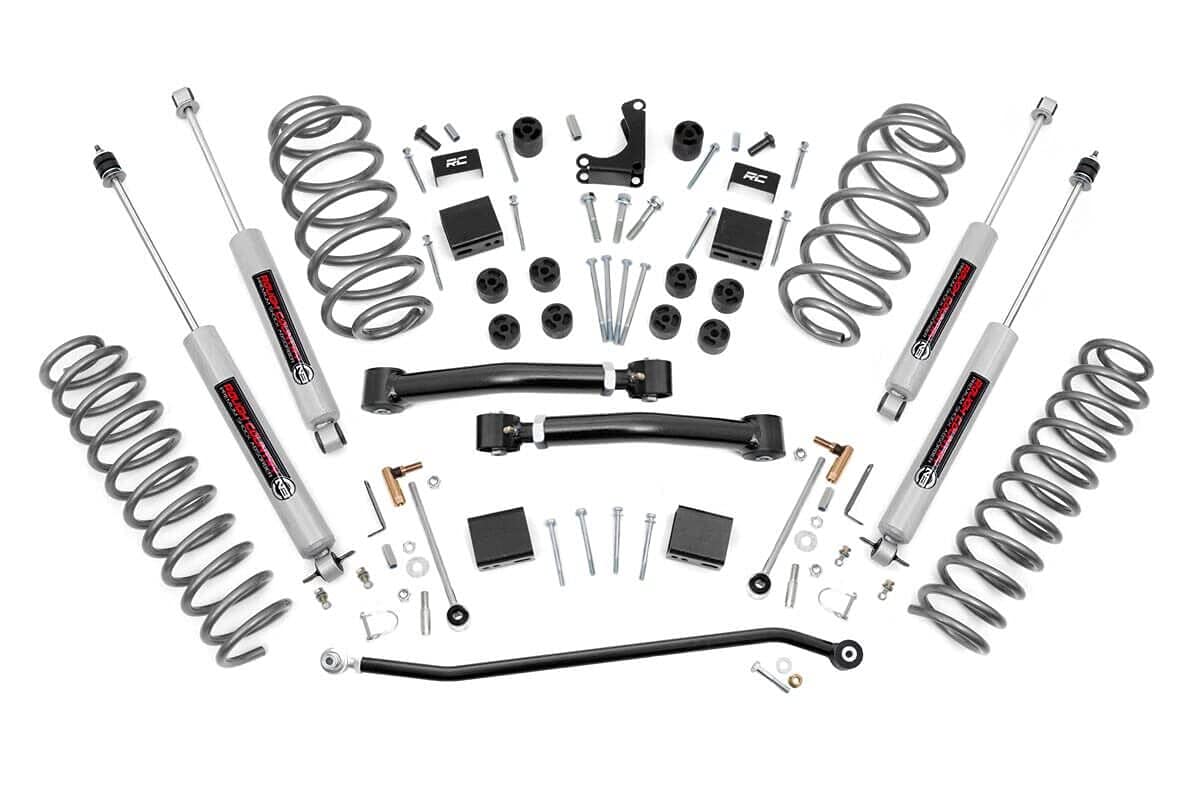 4" Rough Country X-Series Lift Kit for 99-04 Jeep Grand Cherokee WJ | V6-639P