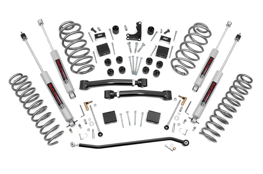 4" Rough Country X-Series Lift Kit for 99-04 Jeep Grand Cherokee WJ | V6-639P