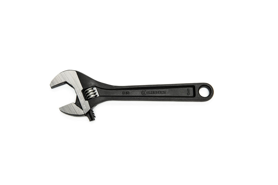 Black Oxide Crescent AT26BK 6" Adjustable Wrench - Bagged