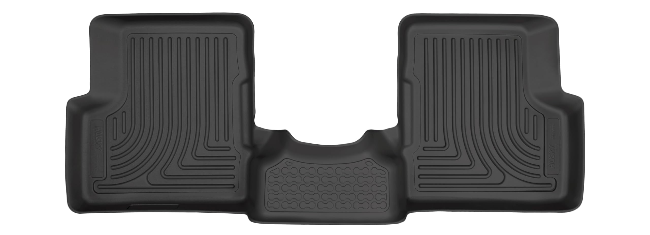 Weatherbeater Husky Liners Floor Mats | Fits 2015-2022 Jeep Renegade | 2nd Row, 1-pc Black - 11391